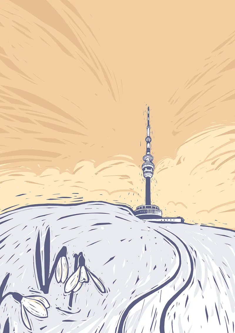 Krajánek, rozhledna Praděd